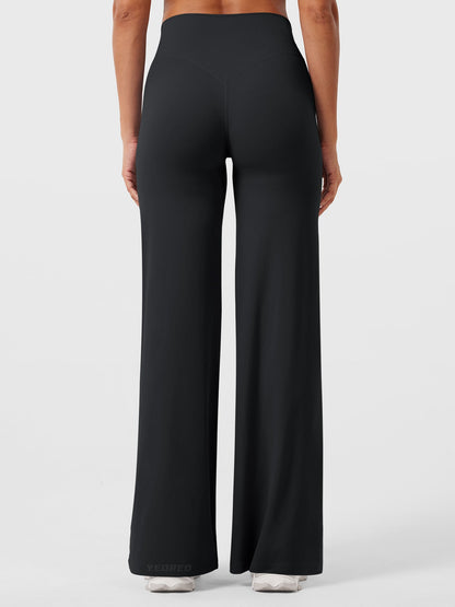 Clean-Front Straight-Leg Pant Leggings