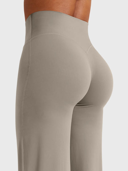 Clean-Front Straight-Leg Pant Leggings