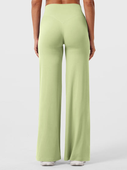 Clean-Front Straight-Leg Pant Leggings